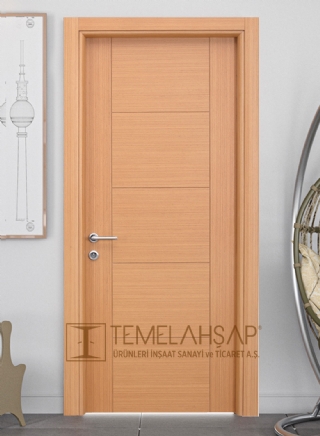 Ahşap Kaplamalı Kapılar
